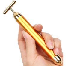 Massageador Facial Anti-idade Vibração Harmonização Energy Gold