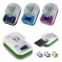 Carregador Universal Digital LCD Bivolt Bateria Celular USB
