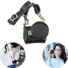 Bolsa Case Couro Sintético + Filtro UV 52mm para GoPro 5/6/7 Black