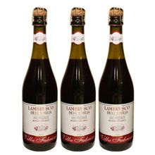 Kit 03 Unid. Frisante Lambrusco Tinto Villa Fabrizia 750ml
