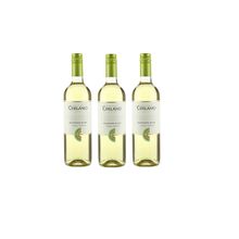 Kit Vinho Chilano Sauvignon Blanc Branco Seco 750ml 3uni