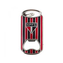 Abridor Garrafas São Paulo em Forma Lata Com Ímã 8.5x4cm