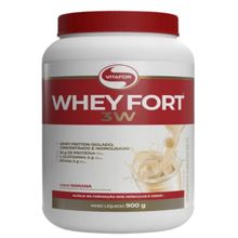 Whey Fort 3W Banana Vitafor 900g