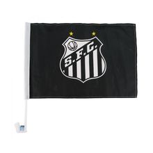 Bandeirinha Santos Para Vidro do Carro Com Haste Plástico