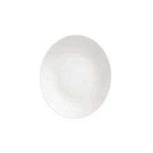 Prato Raso Leonora em Porcelana Branca 25 cm Tramontina