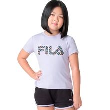 Camiseta Fila Letter Slim Infantil