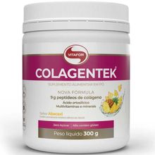 Colágeno Hidrolisado em Pó Colagentek 300g Vitafor Abacaxi