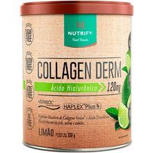Colágeno Ácido Hialurônico Collagen Derm Limão 330g - Nutrify - Limão