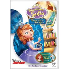 DVD Princesinha Sofia A Biblioteca Secreta