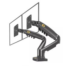 Suporte Com Pistão De Mesa Duplo Para 2 Monitor De 17 Até 30 Polegadas