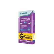 Cloridrato de Fexofenadina 180mg 10 comprimidos Germed