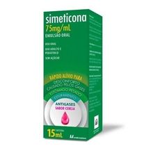 Simeticona Gotas 75mg/ml 15ml União Química