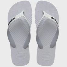 Sandálias Havaianas Dual Branco/Cinza Gelo 39/40