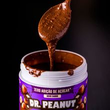 Pasta de Amendoim Sabor Avelã Com Whey Protein Dr Peanut 600G