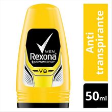 Desodorante Antitranspirante Rollon Rexona Men V8 50ml