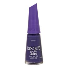 Esmalte Cremoso Risqué É do Meu Jeito Fica, Vai Ter Arco Íris 8ml