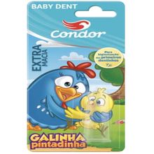 Escova Dental Massageadora Condor Baby Dent Galinha Pintadinha