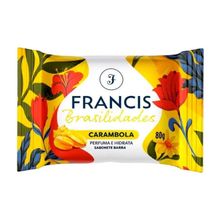 Sabonete Francis Brasilidades Carambola 80g