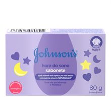 Sabonete Barra JOHNSONS Baby Hora do Sono 80g