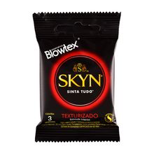 Preservativo Blowtex Skyn Texturizado 3 Unidades