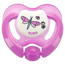 Chupeta Kuka Ortodôntica Lovely Nº2 Rosa Sortido
