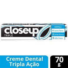 Creme Dental Close Up Triple Hortelã 70g