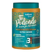Máscara Capilar Salon Line Tô Podendo Ultra Cachos 1Kg