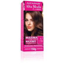 Tintura Alta Moda 6.7 Castanho Luminoso Claro