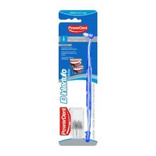 Escova Dental Powerdent Intertufo + Refil Interdental 3 a 7mm 6 Unidades