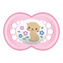 Chupeta Mam Original Trends +6 Meses Rosa