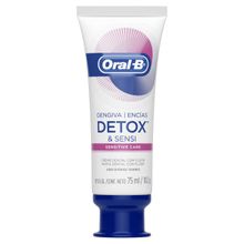 Creme Dental Oral-B Gengiva Detox Sensitive Care 102g Creme Dental Oral-B 4 Gengiva Detox Sensitive Care 120g