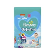 Fralda Pampers Splashers P/M 12 Unidades