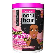 Creme para Pentear Natuhair 2 em 1 Divino Cremão 1kg Creme para Pentear Natuhair 2 em 1 Divino Crem?o 1kg