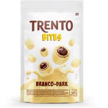 Chocolate Trento Pouch Bites Branco Dark 120g Chocolate Trento Pouch Bites Branco Dark120g