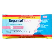 Lenço Umedecido Bepantol Baby 96 Unidades Len?o Umedecido Bepantol Baby Leve 90 Pague 80 unidades