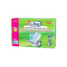 Absorvente Refil para Fralda-Calça Lifree 20 Unidades Fralda Geri?trica Lifree Cal?a Absorvente 20Unidades
