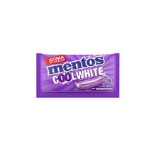 Chiclete Mentos Cool White 3 Camadas Blue 8,5g Chiclete Mentos Cool White 3 Camadas Blue Raspberry 8,5g