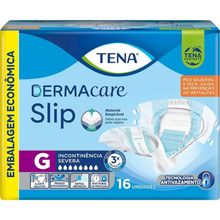 Fralda Geriátrica Tena Dermacare Slip G 16 Unidades Fralda Geri?trica Tena Dermacare Slip G 16 Unidades