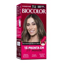 Tintura Biocolor 7.1 Louro Cinza Médio De Passarela Tintura Biocolor 7.1 Louro Cinza Medio De Passarela
