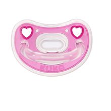 Chupeta Kuka Silicone Elegance Ortodôntica Nº2 Rosa Chupeta Kuka Orto Elegance Plus Rosa N?2 2917