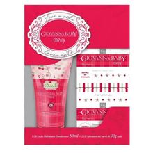 Loção Hidratante Giovanna Baby 50ml+Sabonete 90g 2 Unidades Cherry Edição Limitada