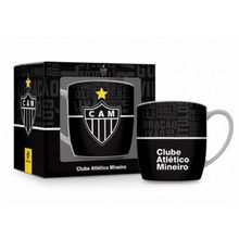 Caneca Porcelana Urban Times Atlético Mineiro 2 360ml Caneca Porcelana Urban Times Atlético Mineiro 2 300ml