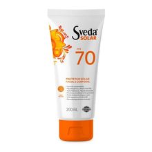 Protetor Solar Sveda 200ml FPS 70 Corporal