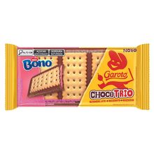 Barra de Chocolate Garoto Sabor Bono Trio 90g