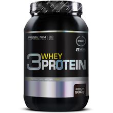 3Whey Protein Probiótica Chocolate 900g