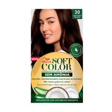 Tintura Creme Soft Color 30 Castanho Escuro