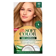 Tintura Creme Soft Color 80 Louro Claro