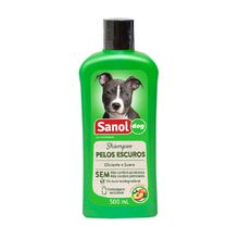 Shampoo Pet Sanol Dog Pelos Escuros 500ml