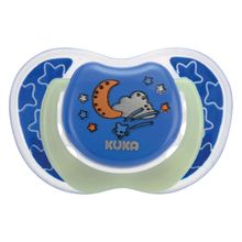 Chupeta Kuka Ortodôntica Lumina Azul Nº2 Chupeta Kuka Orto T-2 Lumina Azul N?2 2086
