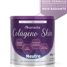 KIT 2X COLAGENO SKIN 300G NOVA FÓRMULA SANAVITA - NEUTRO